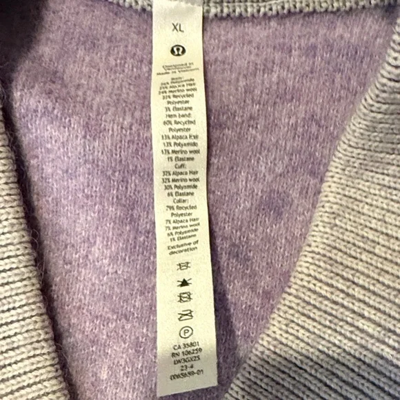 Lululemon Lavender Top with Light Lavender Accents - NWOT - Picture 2 of 4